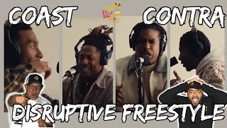 IF YOU DON'T FEEL THIS, YOU DON'T FEEL HIP HOP!! | Coast Contra - Disruptive Freestyle Reaction