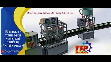 Dây Chuyền Tương Ớt- Máy Chiết Rót Tương Ớt 5L
