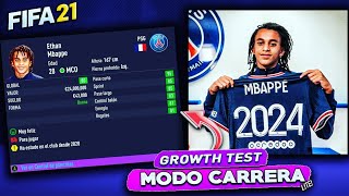 Ethan Mbappè en Fifa 21 Modo Carrera LITE!!