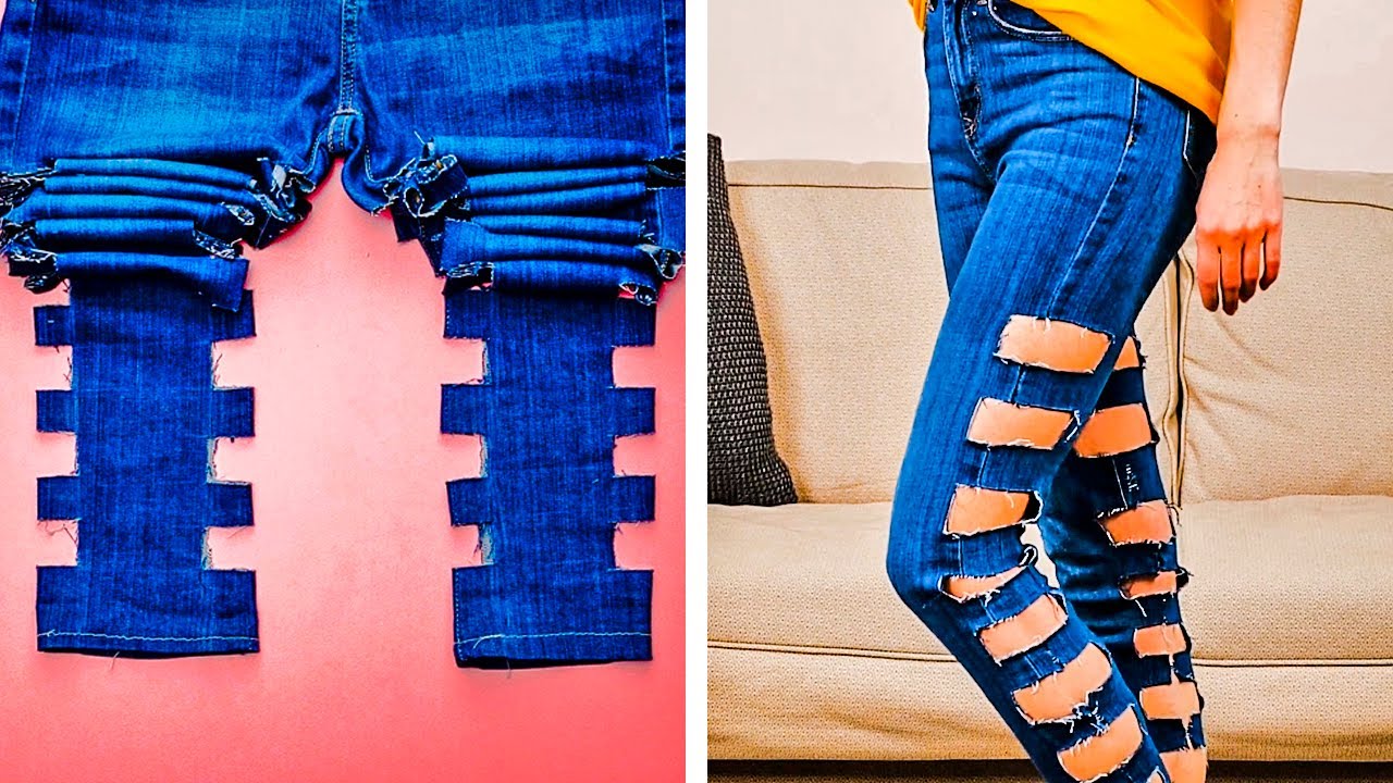 38 CRAZY JEANS HACKS YOU MUST KNOW