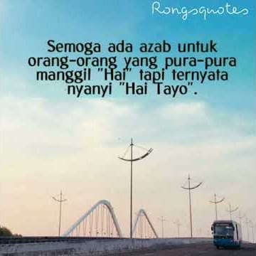 Karma bagi yg suka nge prank manggil hay tayo status WA