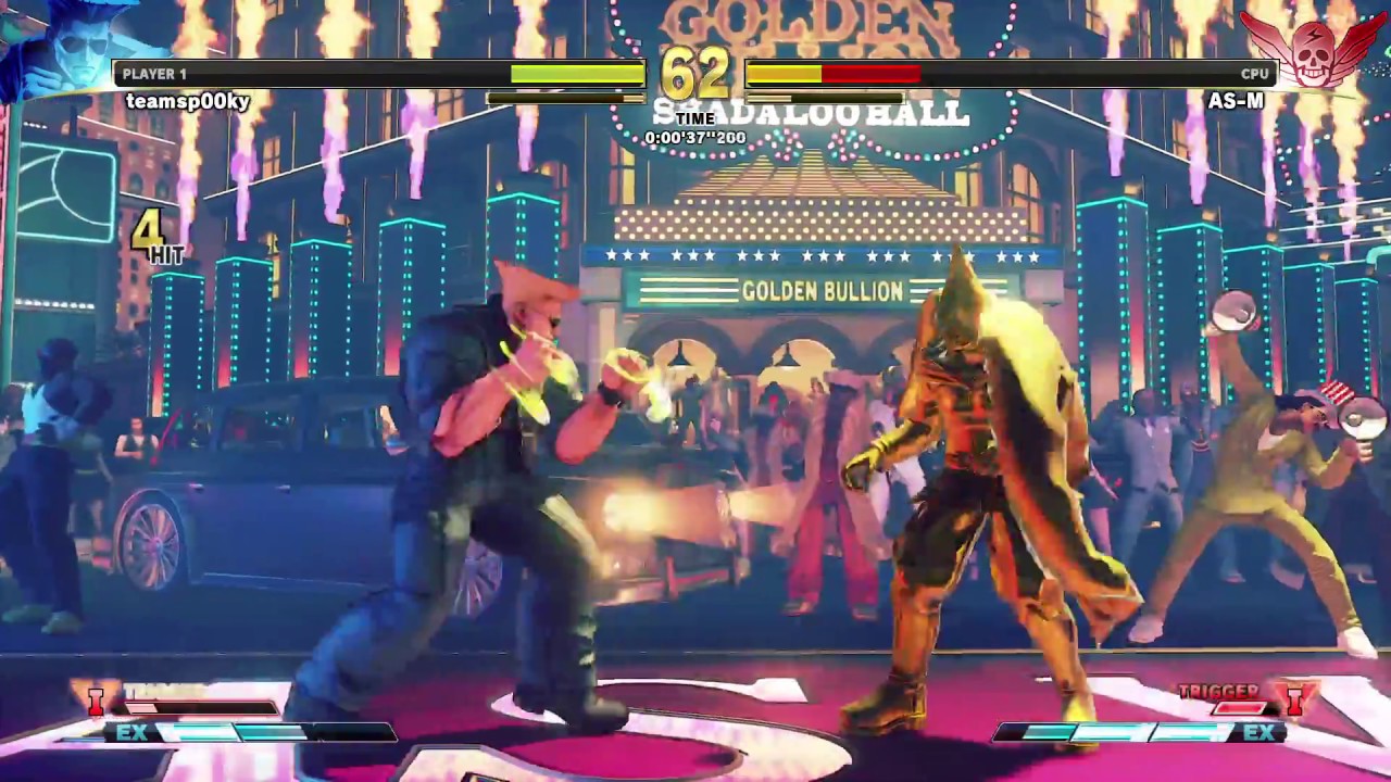 STREET FIGHTER V High Roller Shadaloo Elite Golden Shadaloo Soldier