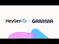 HeyGen + Gamma: Turn Any Prompt Into a Training Video