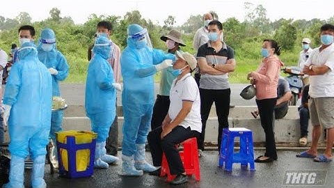 Tiền Giang xét nghiệm Covid-19 cho toàn bộ công nhân đường cao tốc Trung Lương – Mỹ Thuận