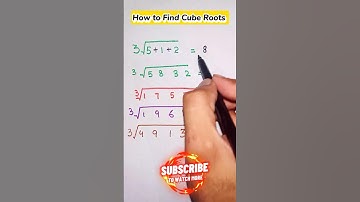 Cube Root ll How to find cube ll Cube tricks #cubetricks #shorts #youtubeshorts