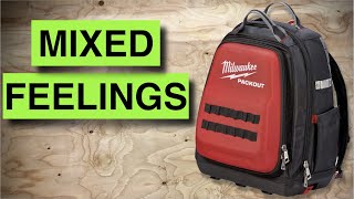 Milwaukee Packout Backpack  my honest review