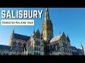 Salisbury  4k narrated walking tour  lets walk 2022