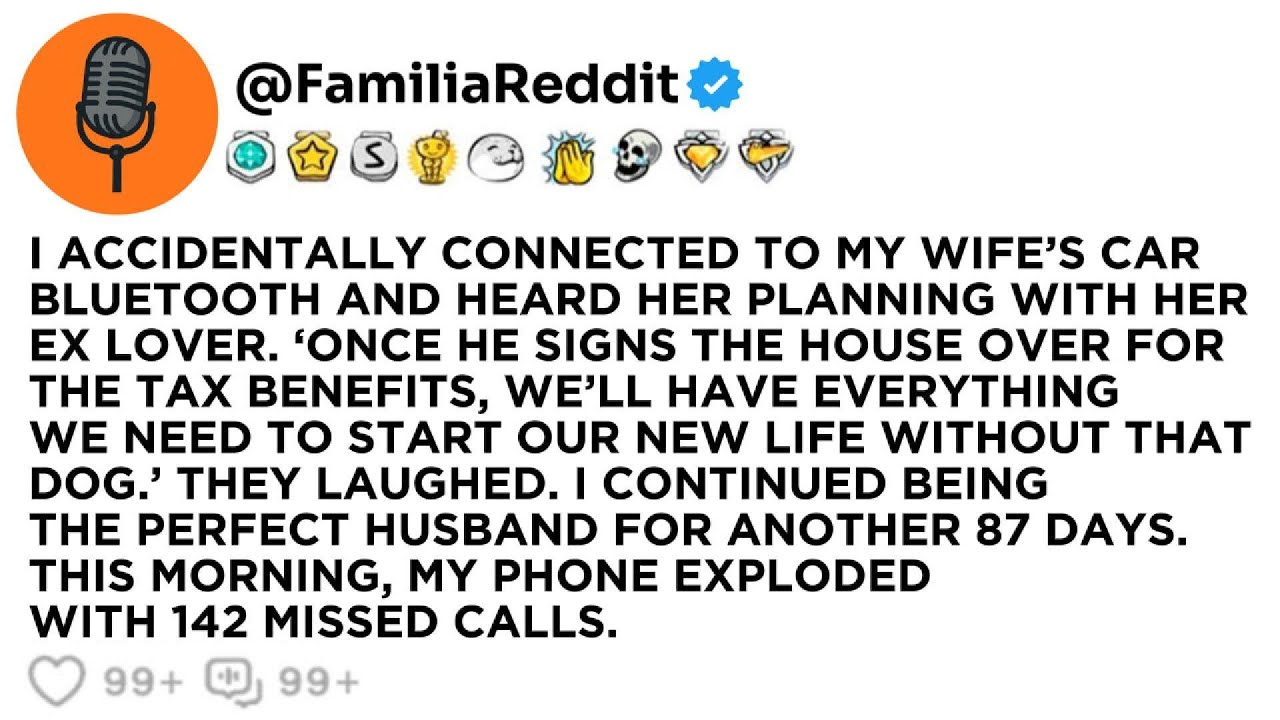 Jag råkade koppla upp min telefon mot min frus hörlurar och hörde henne skratta åt mig med sin älskare. *”När han väl skriver över huset är vi av med den där jycken.”* Jag spelade den perfekta...