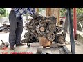 Restoration and Repair Engine Car Rusty | Restore Roll-Royce Car