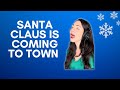 Opera Singer Sings,  "Santa Claus is Coming to Town"