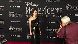 Angelina Jolie at Disney's "Maleficent: Mistress of Evil" World Premiere