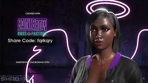 Boss Factory - Black Beauty (Female) - Saints Row - Deep Silver - Volition - Playstation 4 / 5 2022