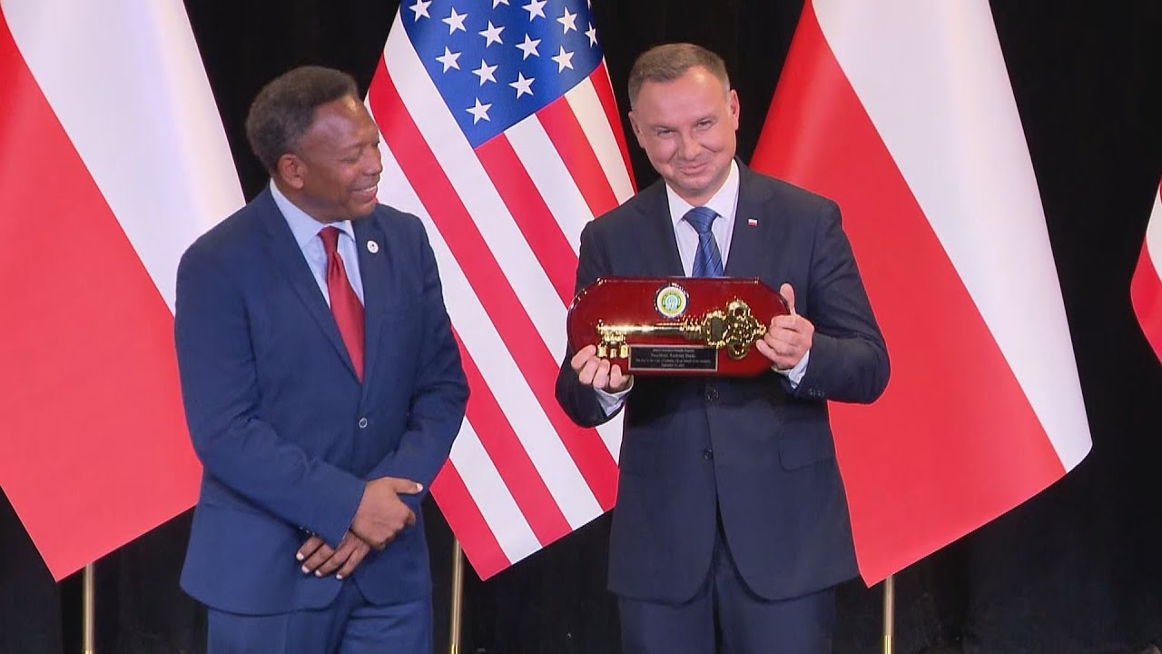 Spotkanie Pary Prezydenckiej z Polonią w Linden (USA)