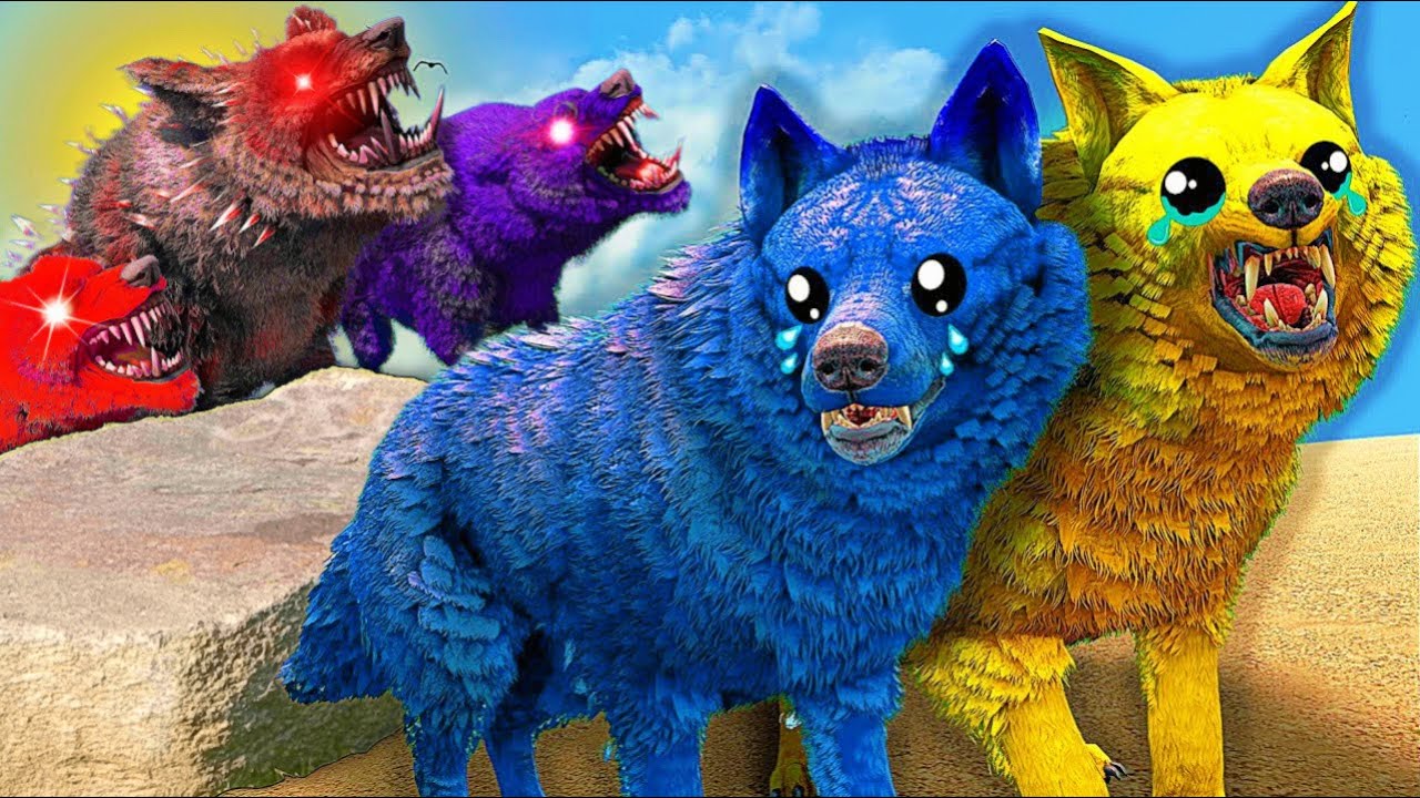 A História Irmãozinhos Lobos Que Foram Expulsos da Alcateia! O FILME (DINOSSAUROS E ANIMAIS) ARK