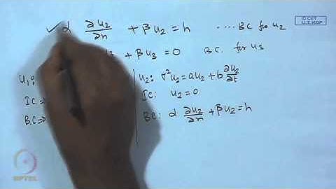 Mod-08 Lec-18 Partial Differential Equations(Contd.)