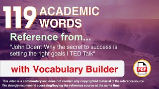 119 Academic Words Ref from \\