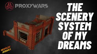 3D Printable tabletop scenery you can customise! #miniwargaming