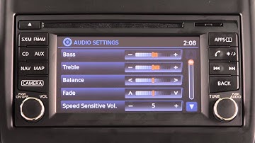 2016 Nissan NV200 - Control Panel and Touch Screen Overview (if so equipped)
