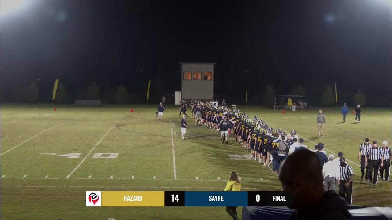 Hazard at Sayre High School Football YouTube