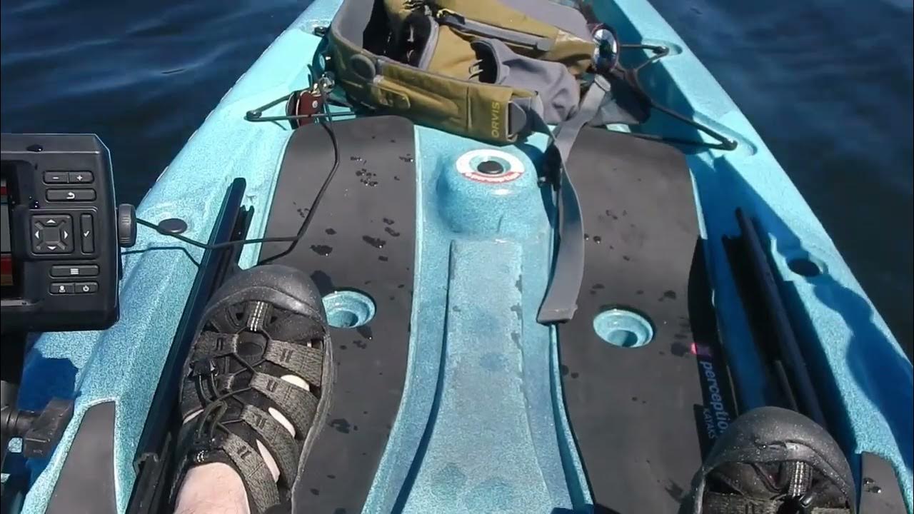 Perception Outlaw Trolling Motor Install With Foot Steering On The