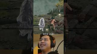 No Armor VS Margit #eldenring #gaming #funny #fromsoft #darksoulsgame