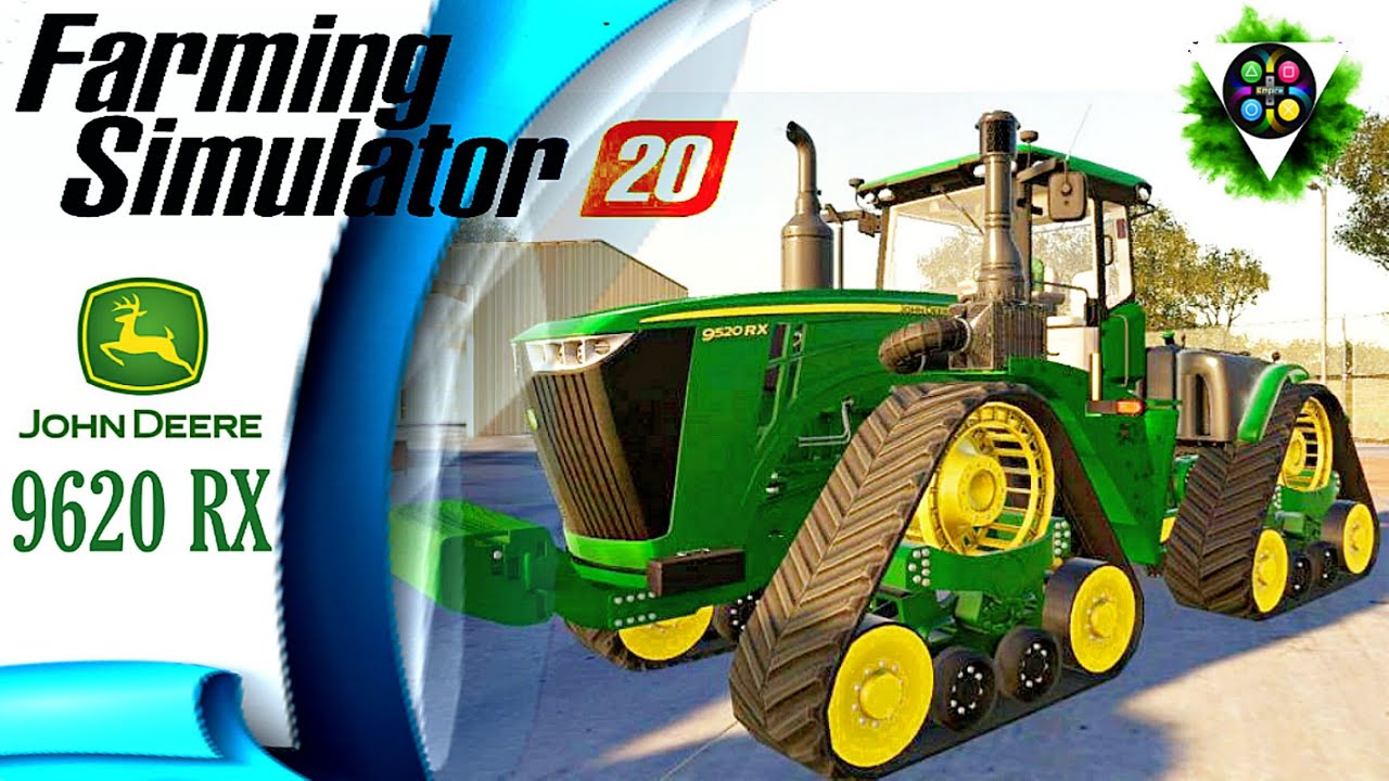 JOHN DEERE 9620 RX, Farming Simulator 20 GA Gameplay Fs20, Timelapse