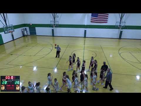 JV Basketball: St. Edmond vs Clarion Goldfield Dows High School Girls' Varsity Basketball