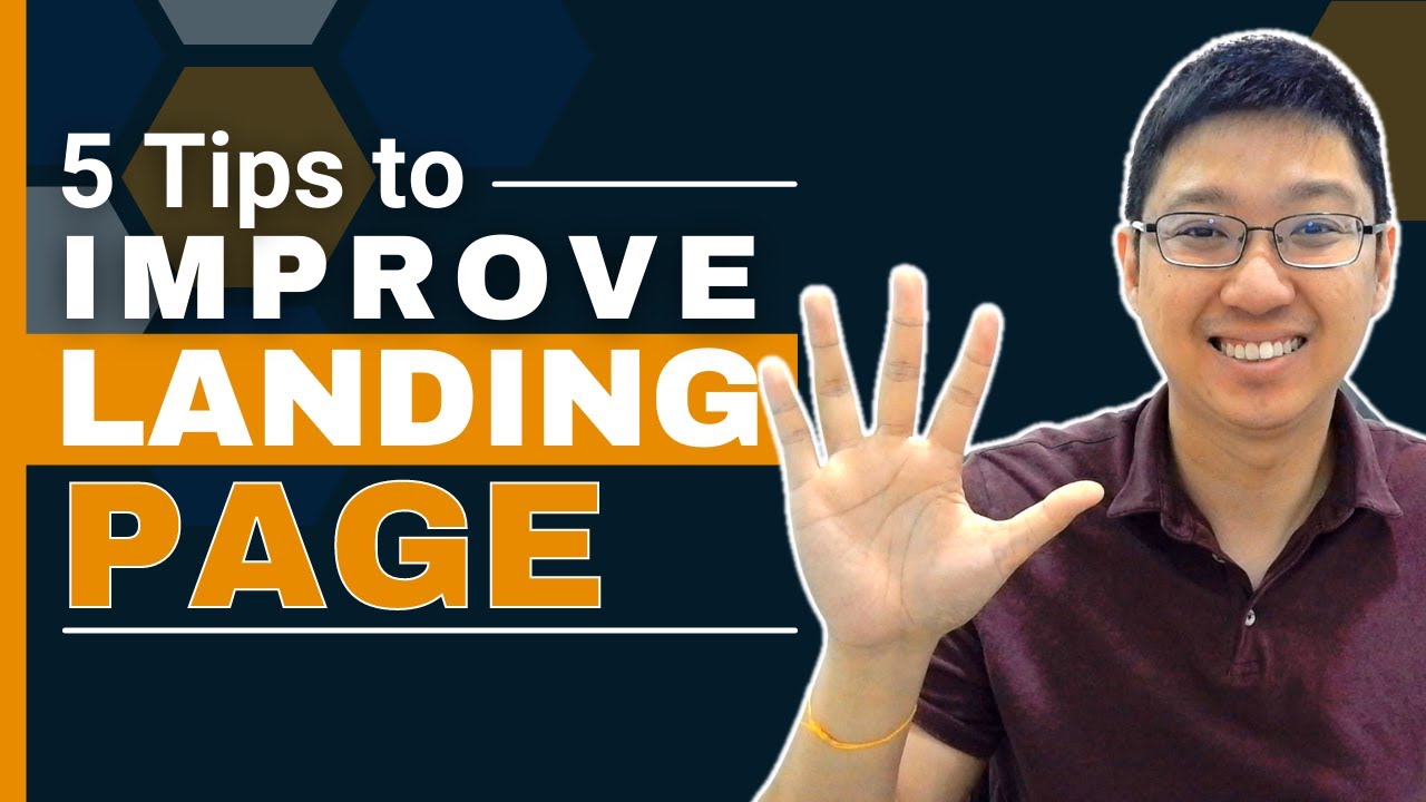 5 Tips to Help Improve Your Landing Page - YouTube