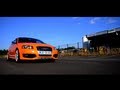 Stanced386 solar orange audi s3 by streetart production