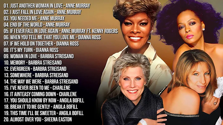 ANNE MURRAY, DIANA ROSS, BARBRA STREISAND, DIONNE WARWICK, CHARLENE, ANGELA BOFILL, SHEENA EASTON 💗