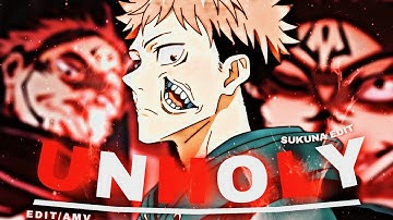 Unholy - Sukuna Edit [Edit/AMV] !😈