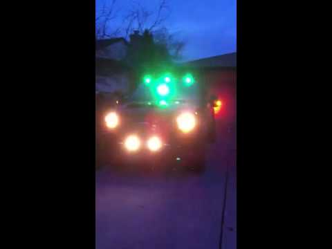 atomic led 39 s emergency responder series cab roof lights volunteer firefighter strobe lights