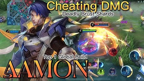 14 kill !!Aamon One Shot Delete Recommended Build & Emblem ~ Top 1 Global Build ~ MLBB #mlbb #aamon