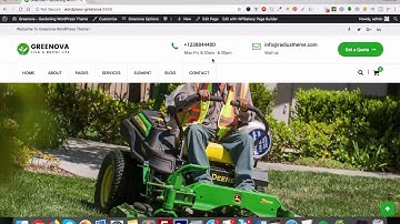 How to Import Demo Data in Greenova Gardening & Landscaping WordPress Theme
