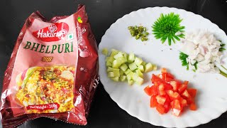 haldiram's bhel puri | instant bhel puri recipe | Monsoon special recipe | murmura sncks