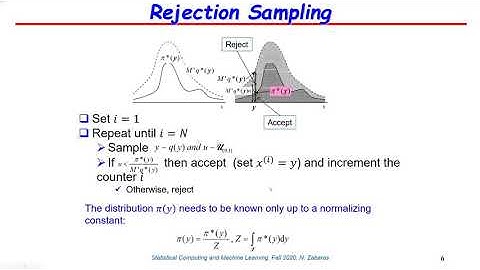 Lecture 27 - Rejection Sampling