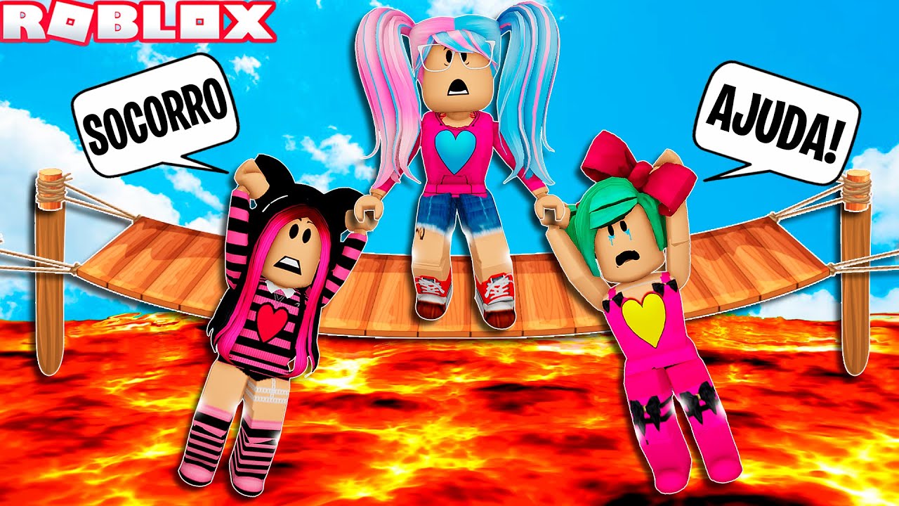 ROBLOX O CHÃO É LAVA - CAIU MORREU - FOMOS MT BEM - TOTOY GAMES @NEWxXx  Games #roblox