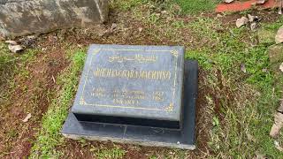Makam Arie Hanggara Machtino. Taman Pemakaman Umum Jeruk Purut, Jakarta.