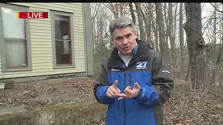 Stan Boney live outside historical Canfield house