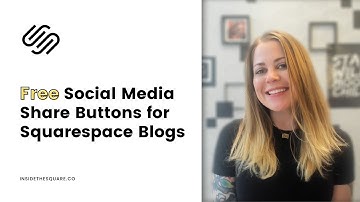 Social Share Buttons for Squarespace Blog Posts // How To Install Share This in Squarespace 7.1 Blog