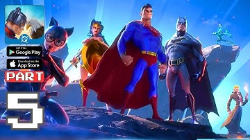 DC Worlds Collide Gameplay Walkthrough Part 5 - Main Stage 4 (iOS, Android)