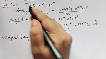 Average cost| marginal cost| marginal average cost| application of derivatives| Lecture #2