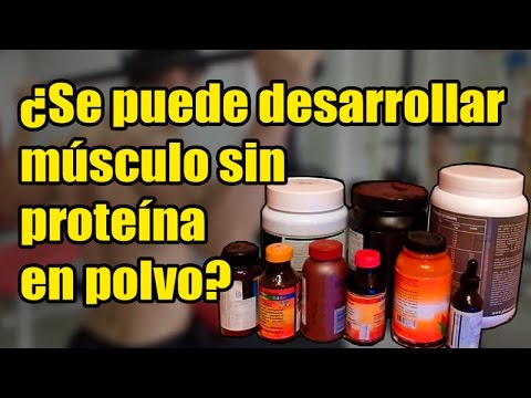 Video: ¿Tu cuerpo puede desarrollar músculo sin proteínas?