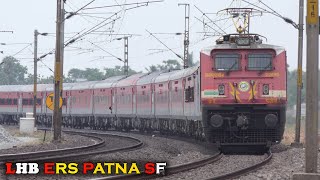 LHBfied ERNAKULAM - PATNA Super Fast Express (RAKE ONE ) | LHB with WAP4 | Indian Railways