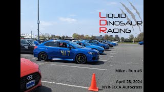 NYR-SCCA Autocross - April 28, 2024 - Mike - 360 Video