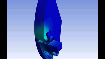 Ansys Workbench explicit dynamics  turning of AlSi 1045  segment example 7