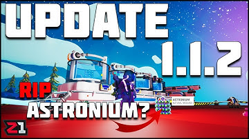 Update 1.1.2 Is OUT! XL Shredder, Large Platform Type C and MAJOR Changes to Astronium? | Z1 Gaming