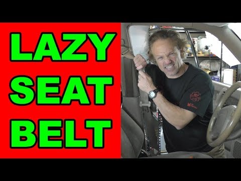 How to fix a seatbelt that wont retract - BEST METHOD