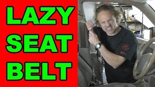 How to fix a seatbelt that wont retract  BEST METHOD