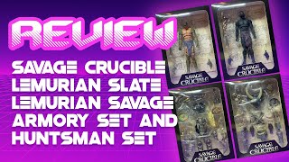 Savage Crucible Lemurian Slate, Lemurian Savage, Armory Set, and Huntsman Pack Review